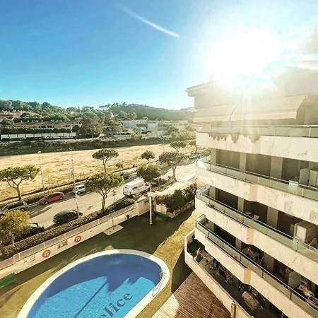 Con Piscina Y Parking Mas Blau Appartamento Lloret de Mar